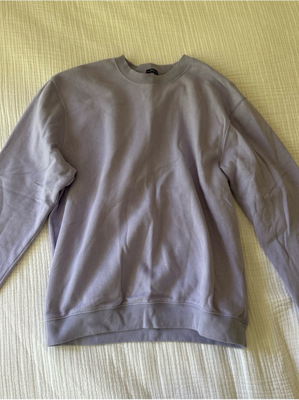 GAP Women's Crewneck Sweatshirt in Light Lavender